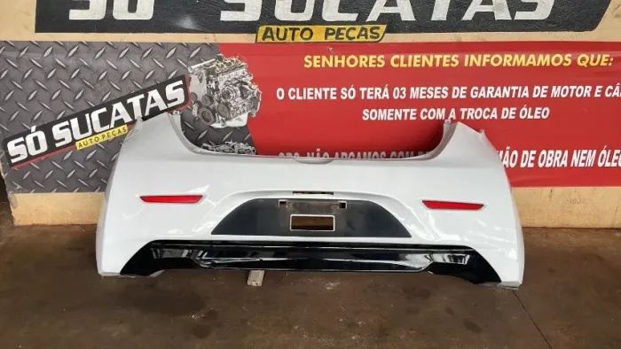 parachoque traseiro hb20 hatch 2013 2014
