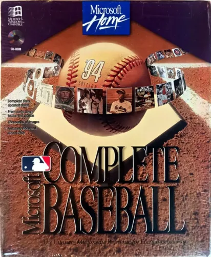 cd de jogos complete baseball 94 importado o melhor lacrado 125cx