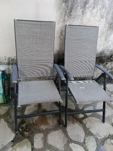 Vendo cadeiras para área externa