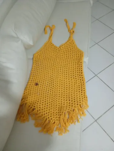Feito a mão! Novo! Saída de praia