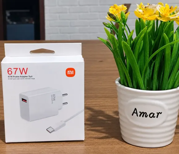 Carregador tipo C 67 wtz xiaomi