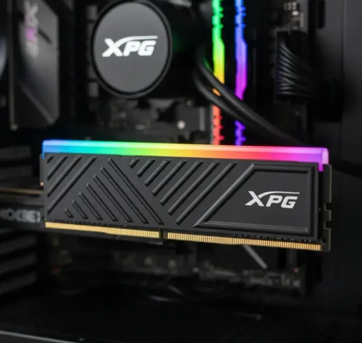 Memória DDR4 XPG Spectrix D35G, RGB, 1x8GB, 3200MHz, Black