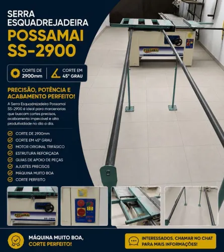 Esquadrejadeira possamai 2900