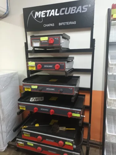 CHAPAS METALCUBAS DIVERSOS TAMANHOS