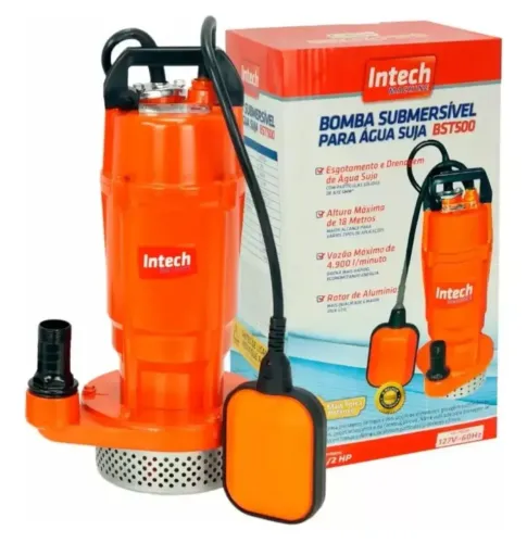 Bomba submersível para água suja BST500 intech machine
