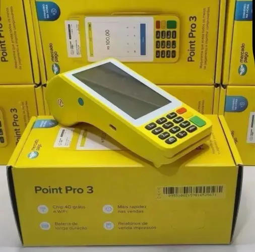 Chegou a mas nova Point Pro 3 do mercado pago para seu comércio.