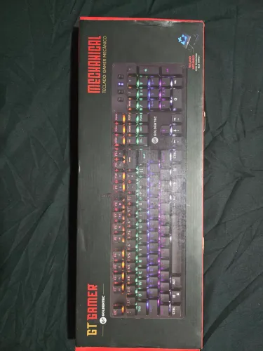 Teclado Mecânico Gamer GT Gamer Goldentec - Blue Switch RGB