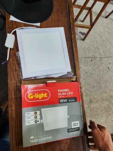 Painel de led embutir aço GLIGHT