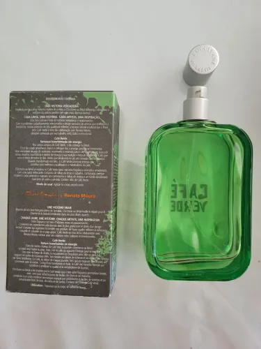 Frasco de perfume vazio Café Verde L'Occitane en Provence