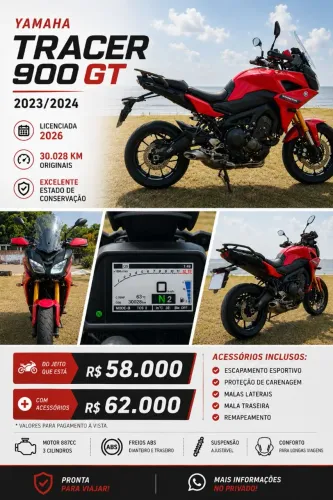 Moto tracer 900 GT