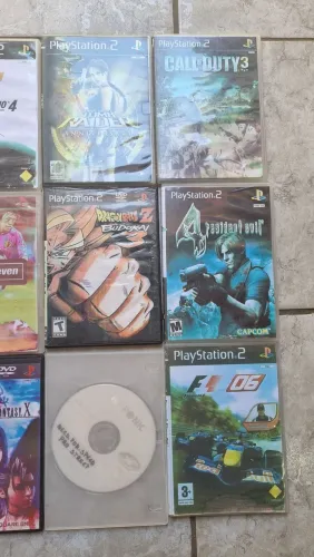 VENDO 9 JOGOS DE PLAYSTATION 2