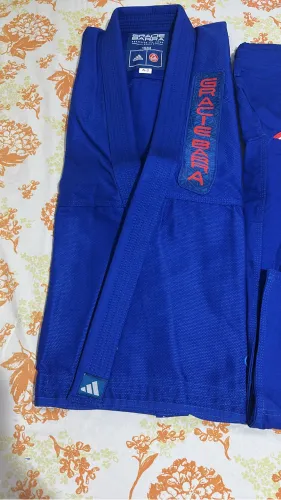 KIMONO GRACIE BARRA A2 - ADIDAS AZUL