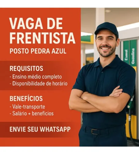 vaga pra frentista