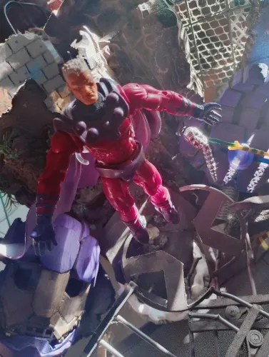 Boneco Magneto Toy bote tamanho legends