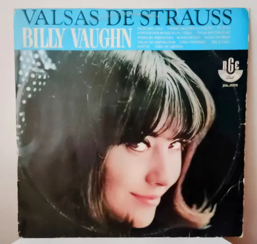 Billy Vaughn. Valsas de Strauss. Vinil. 