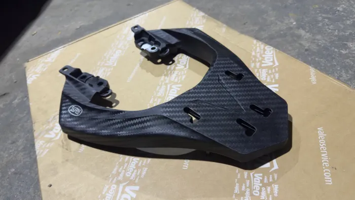 Bagageiro suporte de baú Yamaha Fz15 2023-2026