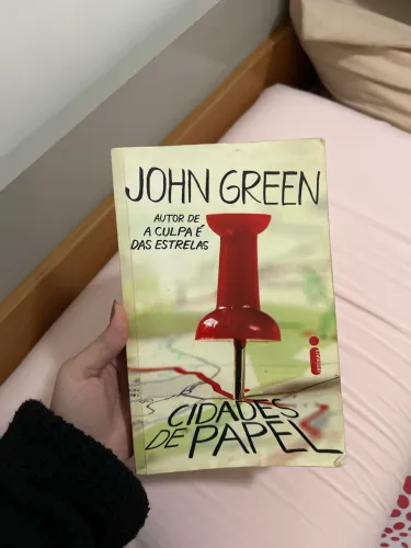 Livro cidades de papel - john green
