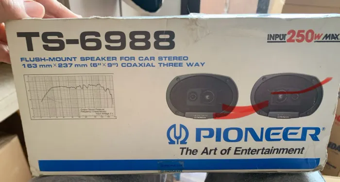 Auto falante Pioneer TS-6988
