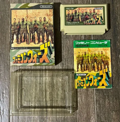 FAMICOM WARS NES FAMICOM CIB ORIGINAL 
