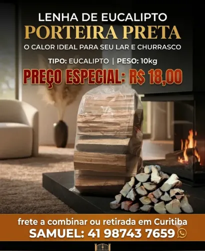 Lenha de Eucalipto