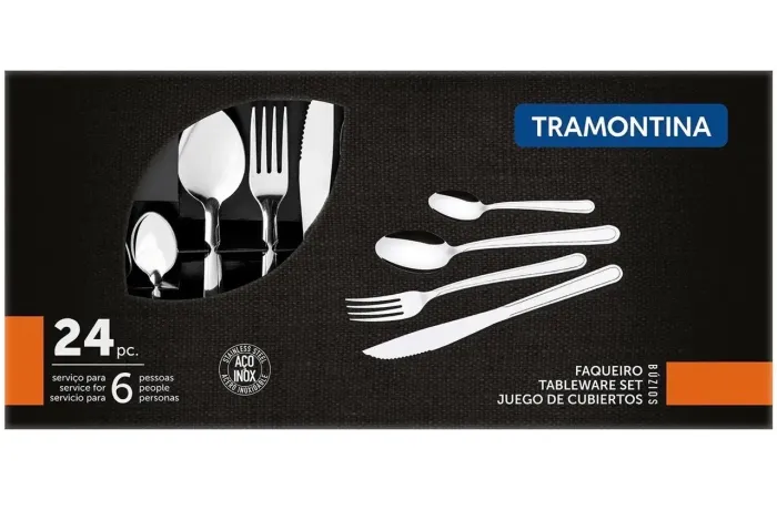 Conjunto talheres Tramontina novo caixa lacrada