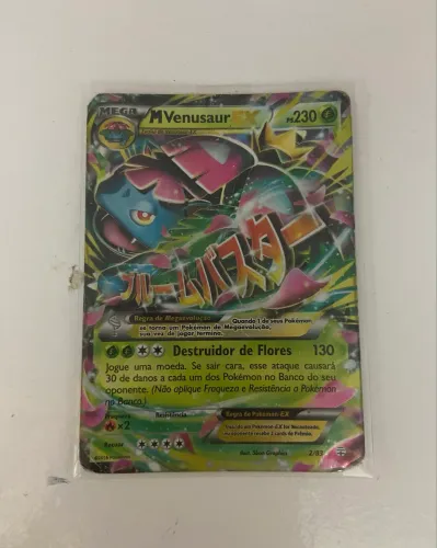 Carta Pokemon MVenusaur EX 2/83