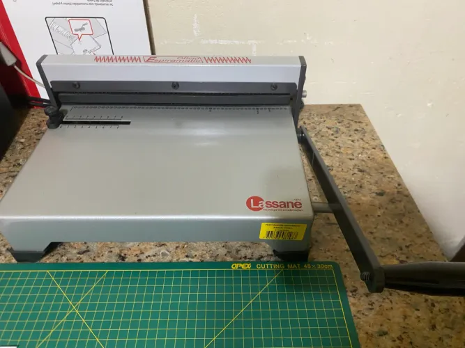 Encadernadora espiral lassa e