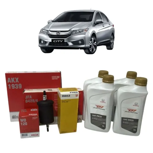 Kit de troca Honda city 2015 0w20