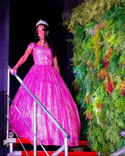 2 LINDOS VESTIDOS PARA FESTA DE 15ANOS USADO UMA UNICA VEZ
