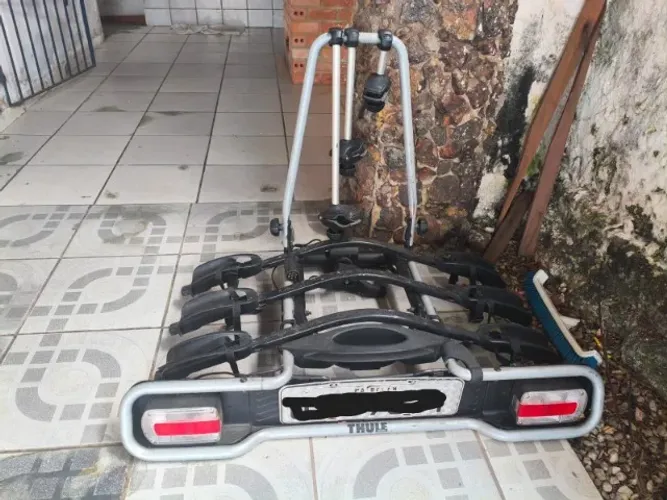 Suporte Thule Para 3 Bicicletas Para Engate Euroride