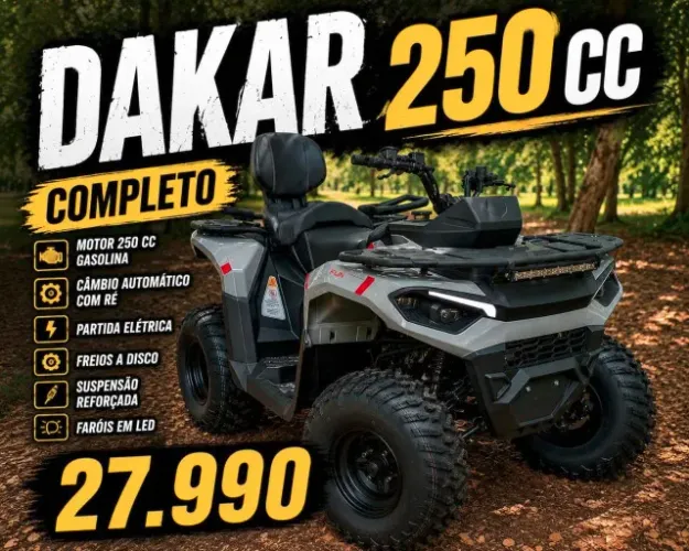 Quadriciclo off-road Dakar 250cc