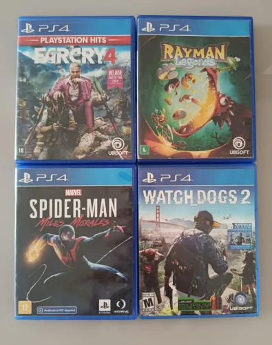 Jogos de ps4 (preço de cada um na descrição)