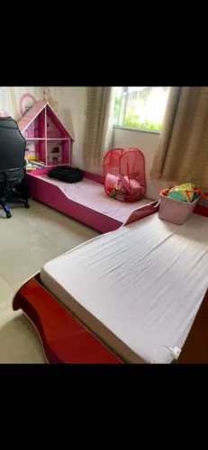 Cama infantil carrinho