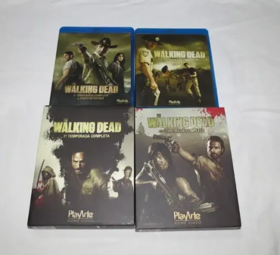 The Walking dead 5 temporadas em bluray novo 