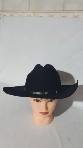 Chapéu country marca Prada legítimo feltro