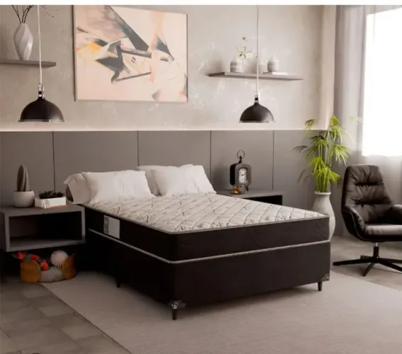 CAMA BOX D33 VIÚVA PERFEITO ESTADO