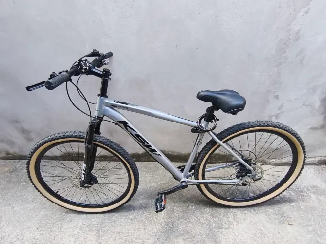 Bicicleta Aro 29 Ksw 9v Freio Hidráulico Trava E K7 11/40 Quadro 19