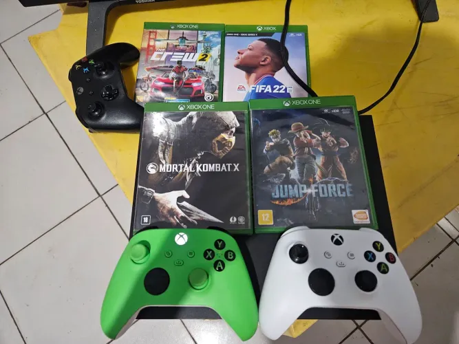 Xbox one x completo 