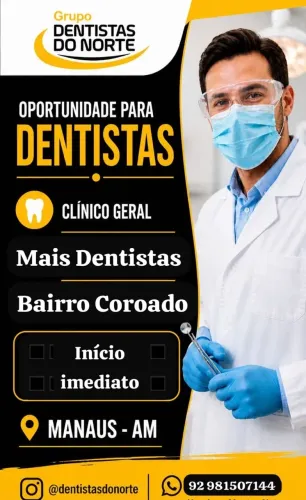 Oportunidade para dentista clínico-geral
