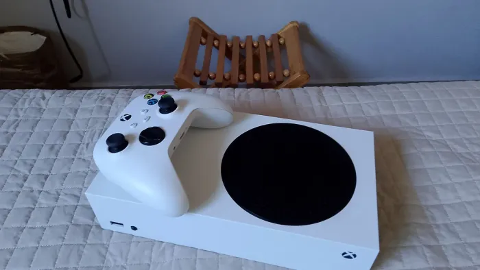 Xbox séries S com caixa