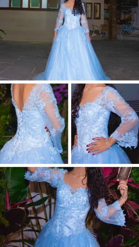 Vestido 15 anos novo 