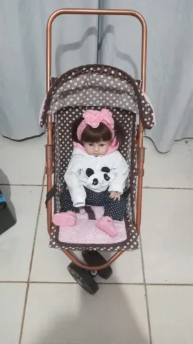 Carrinho de boneca Bebê Reborn