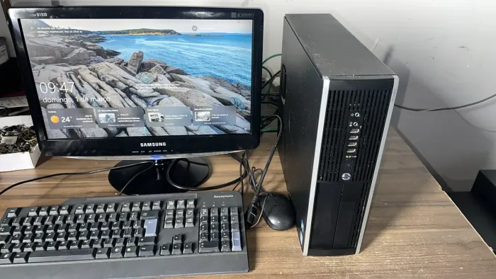 Computador i5 top com monitor 19 completo para comercio loja com garantia