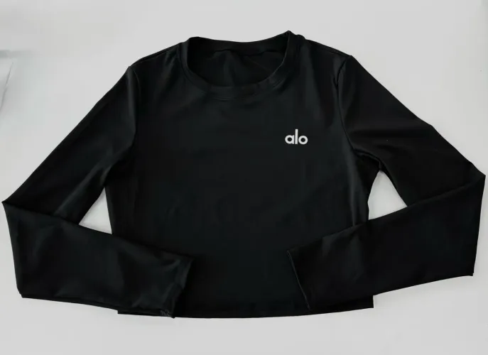 Cropped alo yoga preto M