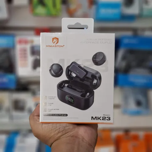 Microfone lapela para celular ios e Android - entrega em São Luís e região 