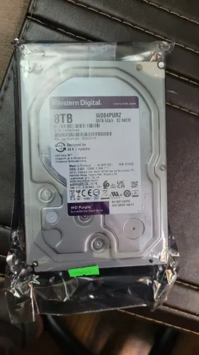 HD WD Purble 8TB - 24x7 dias consecutivos- para DVR