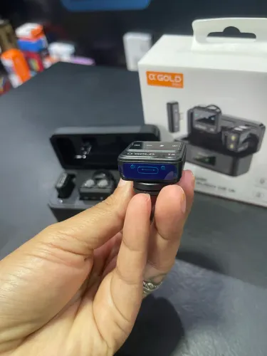 Microfone De Lapela Sem Fio Usb Tipo C Gravação Internet MCF-27