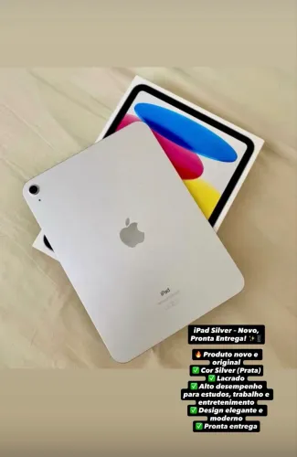 iPad silve