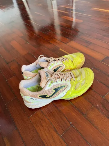 Tênis Joma Set Clay - Saibro - Branco e Limão
