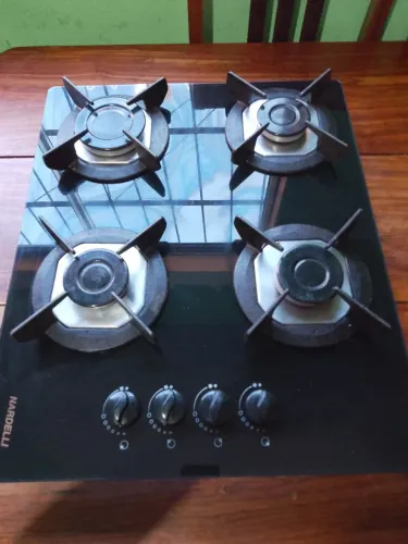 Fogão Cooktop de vidro 